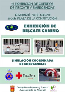 Exhibición de cuerpos de emergencias