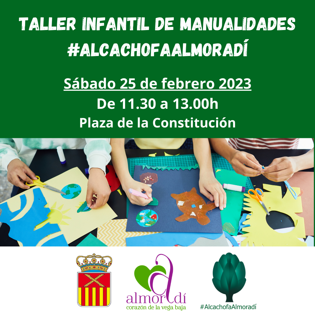 TALLER INFANTIL DE MANUALIDADES