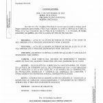 CONVOCATORIA DE PLENO ORDINARIO