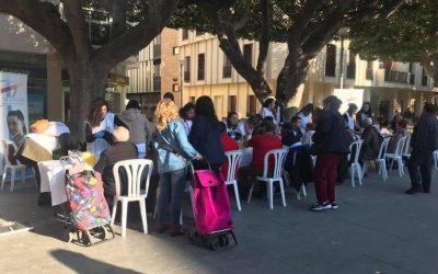 CUIDAMOS DE TU SALUD EN LA PLAZA DE LA CONSTITUCIÓN CON LA ESCUELA DE SALUD