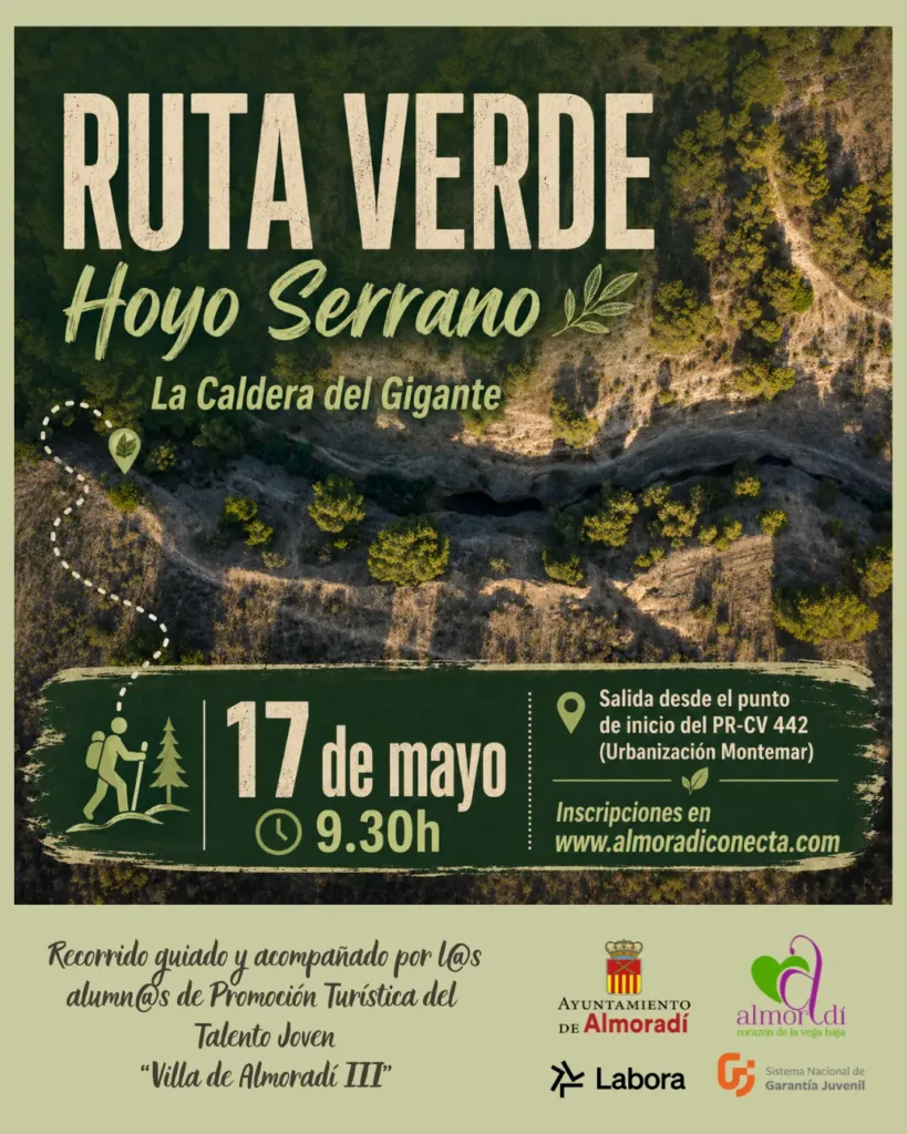 Ruta Verde Hoyo Serrano. La Caldera del Gigante.