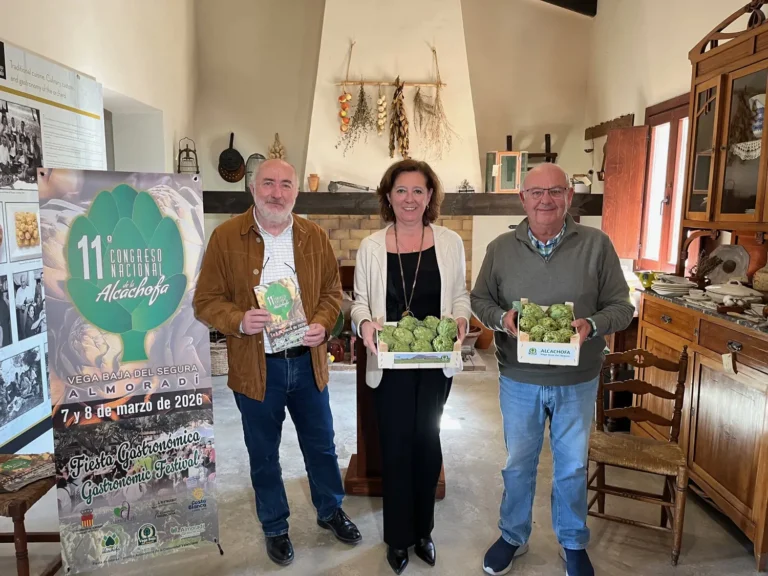 ALMORADÍ PRESENTA UN XI CONGRESO NACIONAL DE LA ALCACHOFA CON SELLO TURÍSTICO Y PROYECCIÓN NACIONAL