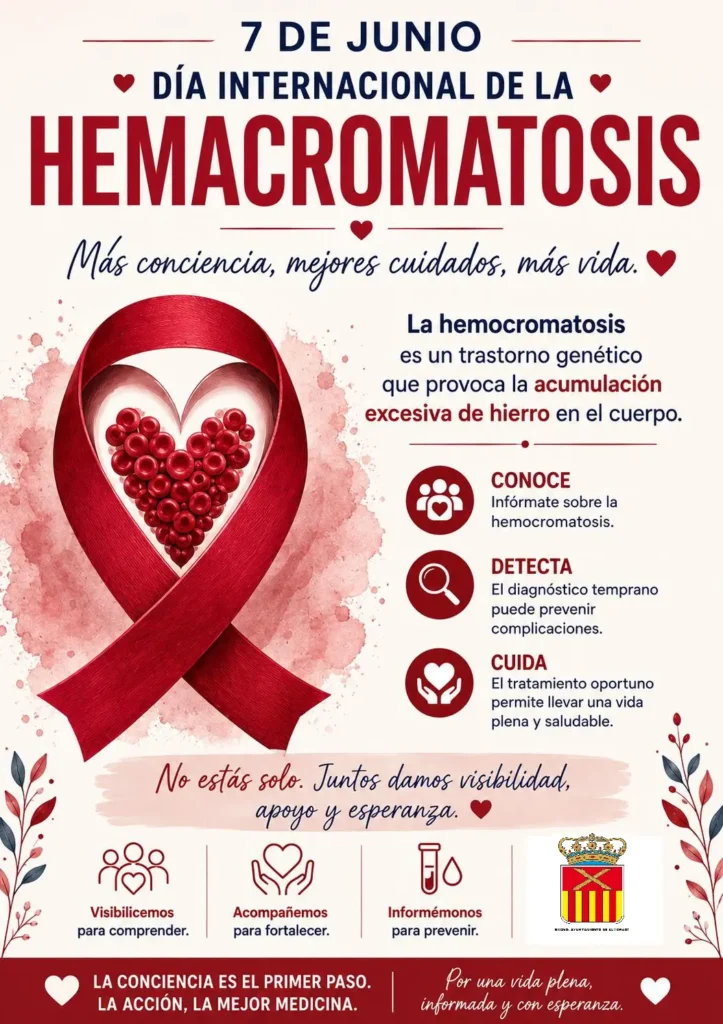 Almoradí se suma al Día Mundial de la Hemocromatosis