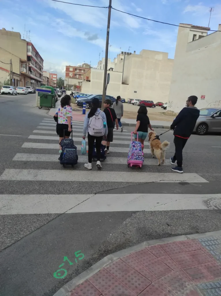 EL “CAMINO AL COLE” ES REVISADO POR EL CONSEJO DE NIÑAS Y NIÑOS DE ALMORADÍ