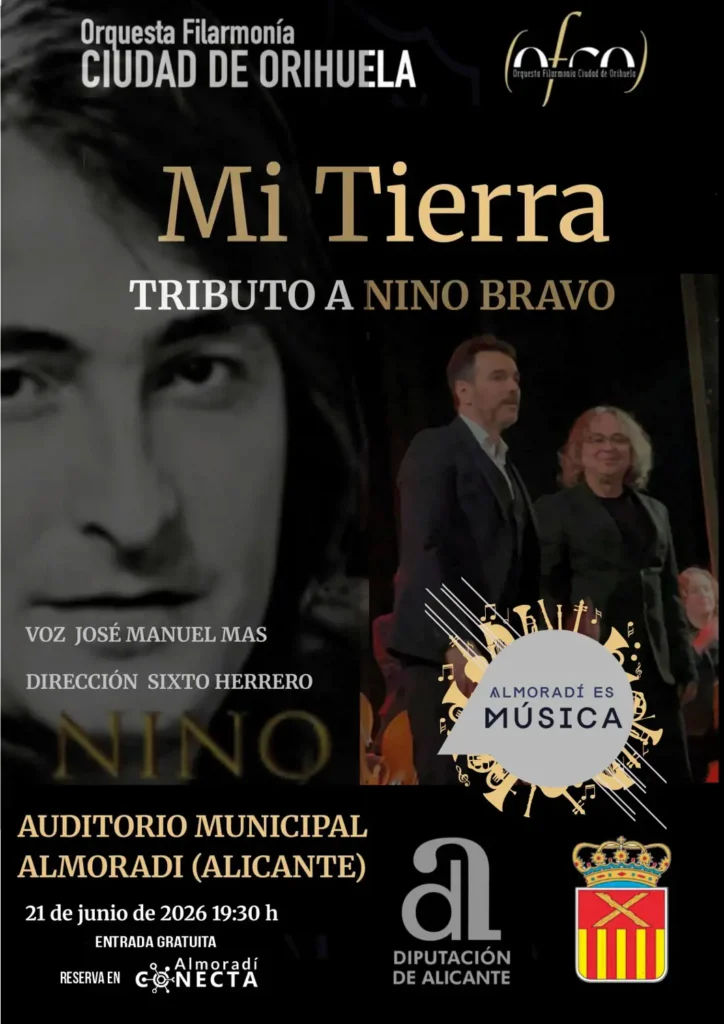 Concierto «Mi Tierra», Tributo a Nino Bravo