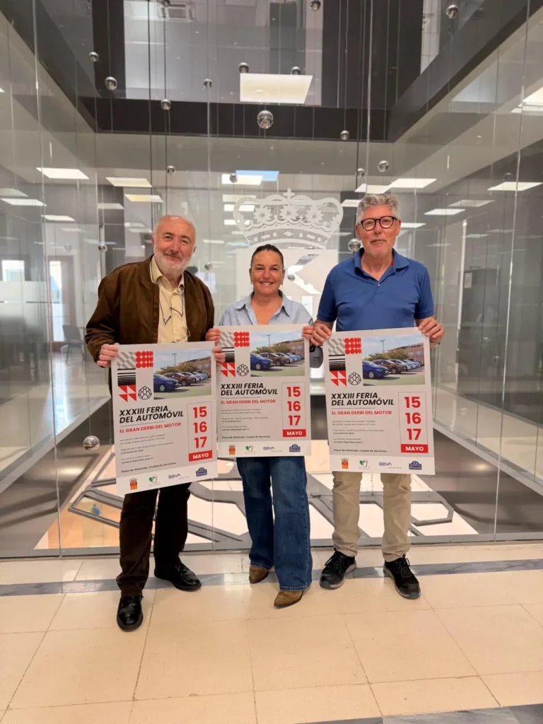 ALMORADÍ ACOGE DEL 15 AL 17 DE MAYO LA XXXIII FERIA DEL AUTOMÓVIL DE OCASIÓN CON MÁS DE 300 VEHÍCULOS EXPUESTOS