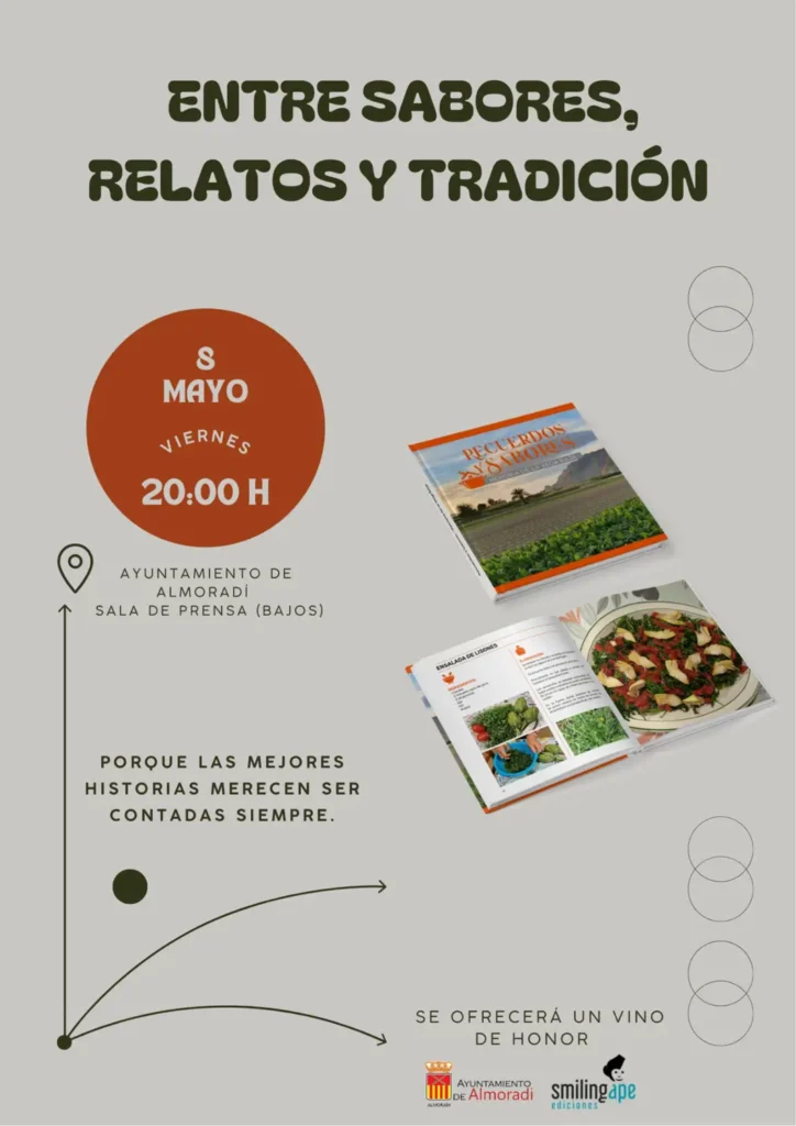 PRESENTACIÓN DEL LIBRO: Entre sabores, relatos y tradición
