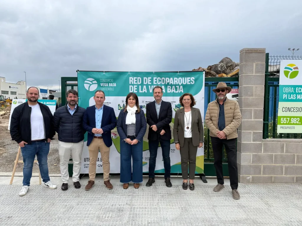 ALMORADÍ ALBERGARÁ EL PRIMER ECOPARQUE FIJO DEL CONSORCIO VEGA BAJA SOSTENIBLE
