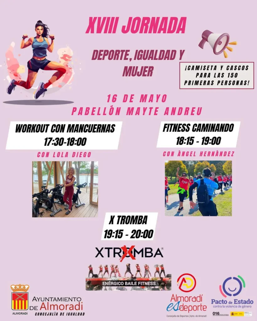 XVIII Jornada Deporte, Igualdad y Mujer Almoradí