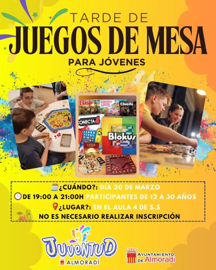 Tarde de Juegos de Mesa