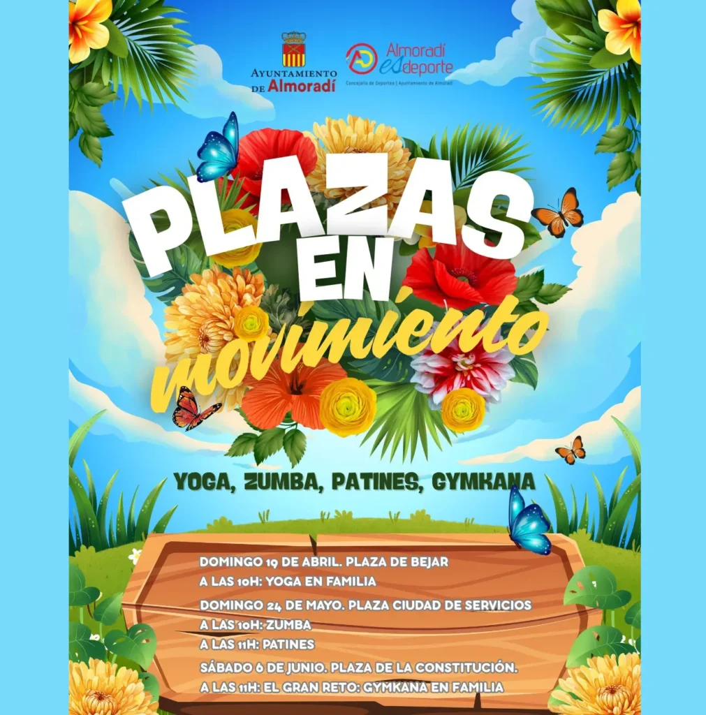 PLAZAS EN MOVIMIENTO. YOGA EN FAMILIA