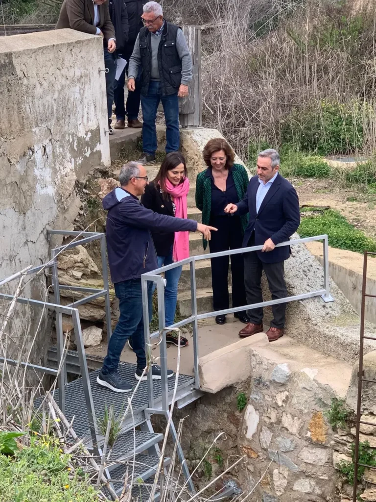 BARRACHINA Y GÓMEZ INAUGURAN LAS OBRAS EN LA ACEQUIA MAYOR DE ALFEITAMÍ, QUE HAN SUPUESTO UNA INVERSIÓN DE 1,9 MILLONES DE EUROS