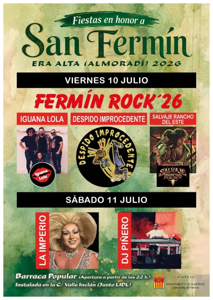 Fiestas en honor a San Fermín en Era Alta
