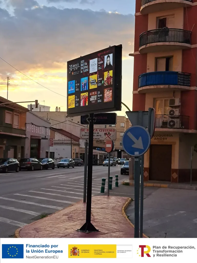 ALMORADÍ REALIZA ACTUACIONES PARA APOYAR LOS MERCADOS Y ZONAS COMERCIALES DEL MUNICIPIO A TRAVÉS DE FONDOS EUROPEOS NEXTGENERATION EU