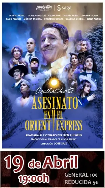 Muestra de teatro: ASESINATO EN EL ORIENT EXPRESS