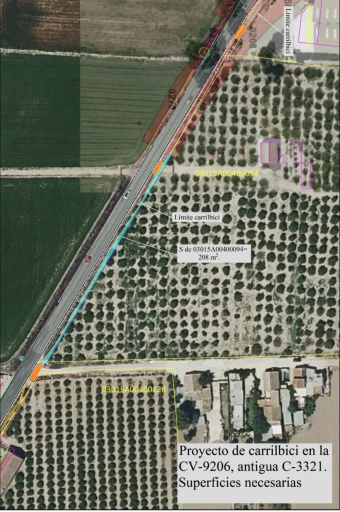 ALMORADÍ IMPULSA EL CARRIL CICLO-PEATONAL HACIA HEREDADES CON INVERSIONES PARA MEJORAR LA SEGURIDAD Y EL ENTORNO URBANO